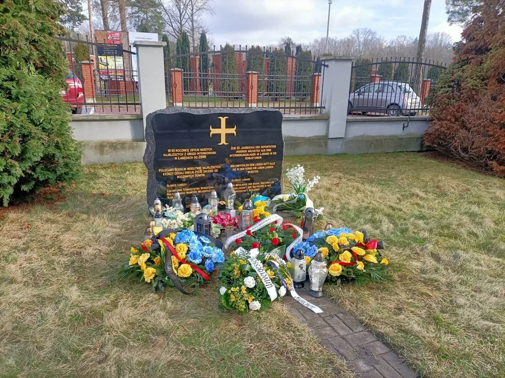 Pamięć o ofiarach Tragedii Górnośląskiej 1945 roku. Uczczenie przy kościele św. Jerzego