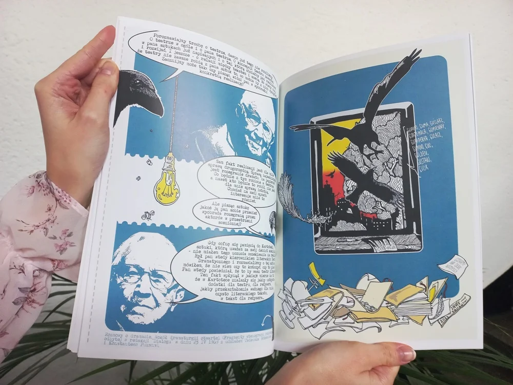 Komiks #madeinGliwice. Twórcami są uczestnicy ogólnopolskiego konkursu