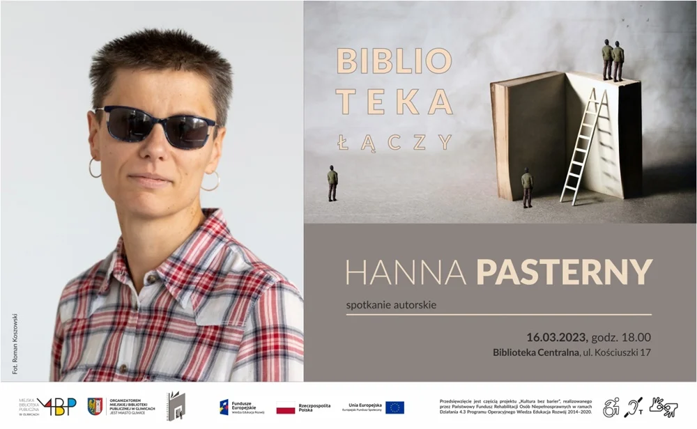 "Moje podróże w ciemno". Spotkanie autorskie z Hanną Pasterny