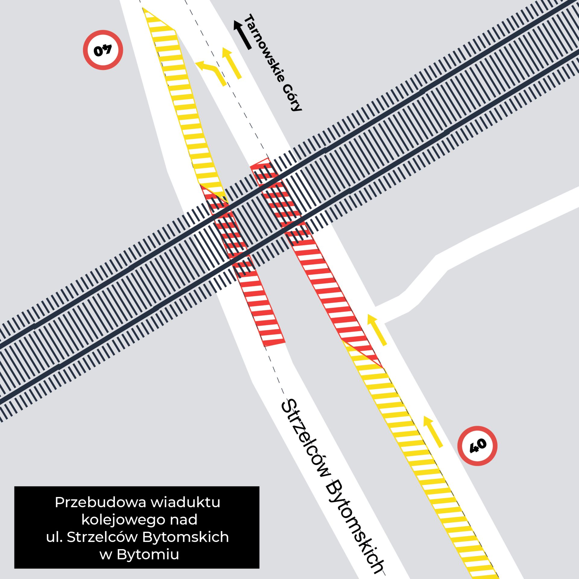 Przebudowa wiaduktu Strzelcw Bytomskich