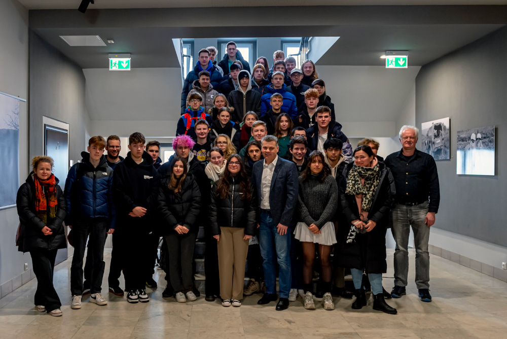 Prezydent spotkał się z młodzieżą z Recklinghausen