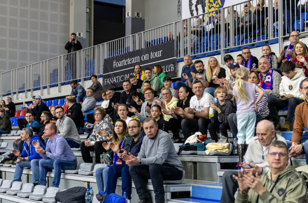 Starcie imienniczek i punkty dla gości. Za nami 26. kolejka 1. Ligi Koszykówki Mężczyzn