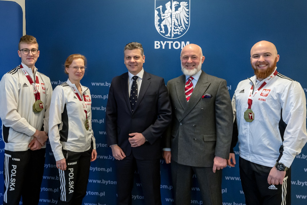 Prezydent pogratulował bytomskim karatekom sukcesów w mistrzostwach świata