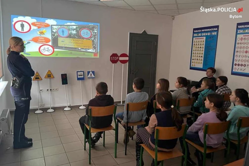 Spotkanie w Bytomskiej Akademii Bezpieczeństwa