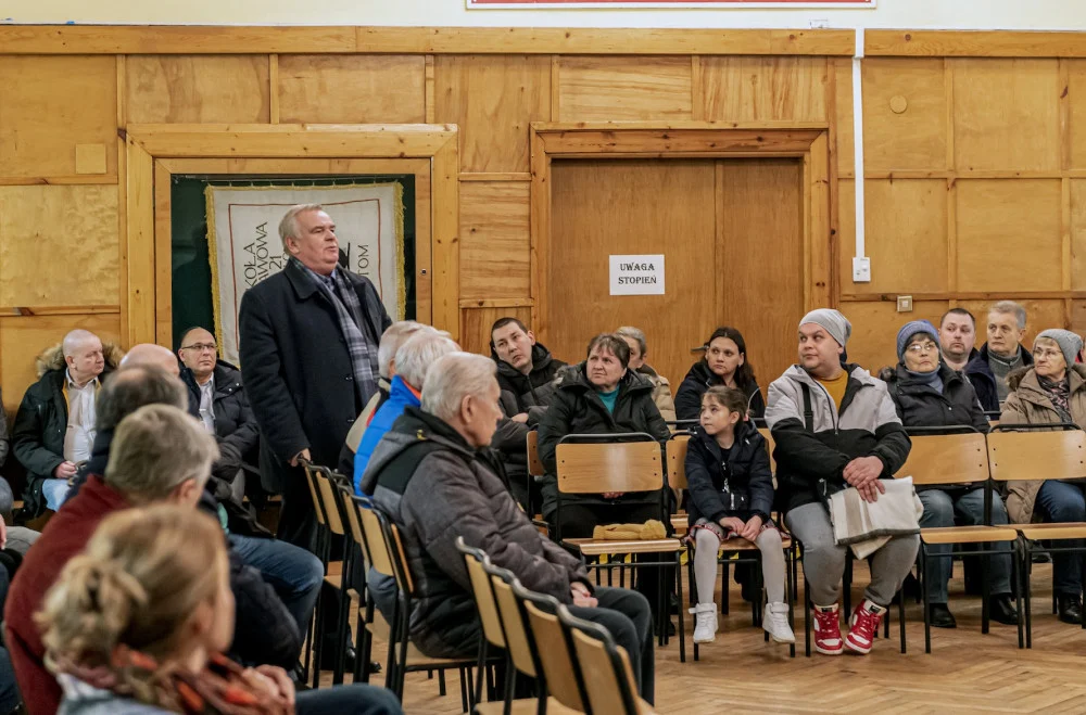 Prezydent Bytomia spotkał się z mieszkańcami Karbia