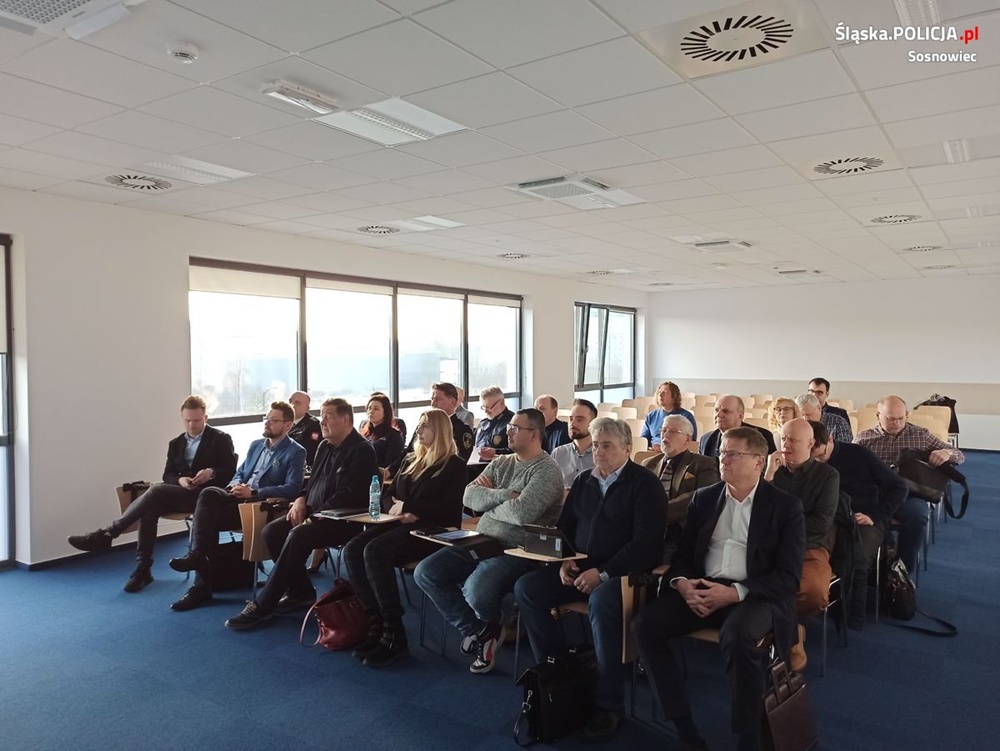 Podsumowanie pracy sosnowieckich policjantów. Posiedzenie KBiPP Rady Miejskiej