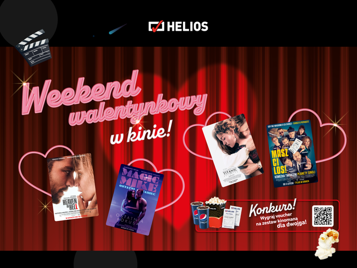 Weekend Walentynkowy w kinach Helios!