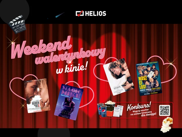 Weekend Walentynkowy w kinach Helios!