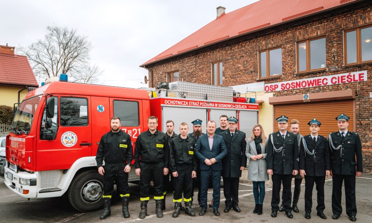 Remiza OSP Cieśle do rozbudowy i modernizacji