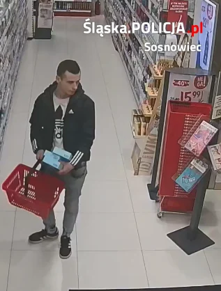 Okradł sklep na prawie 1000 zł. Poznajesz tego mężczyznę?