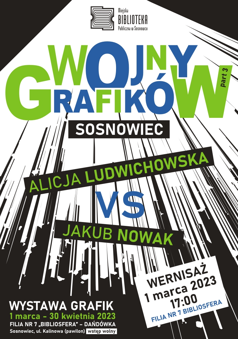 "Wojny grafików – part 3". Artystyczny pojedynek w Bibliosferze!
