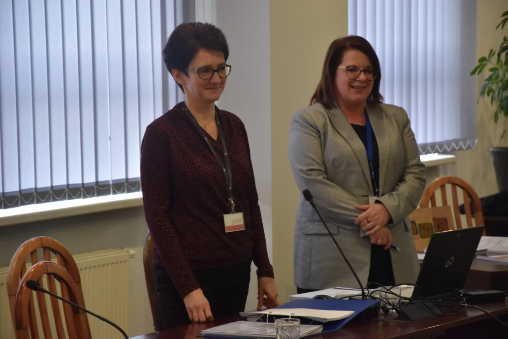 Pracownice Urzędu Skarbowego w Mikołowie o podatkach bez tajemnic. Spotkanie w Starostwie