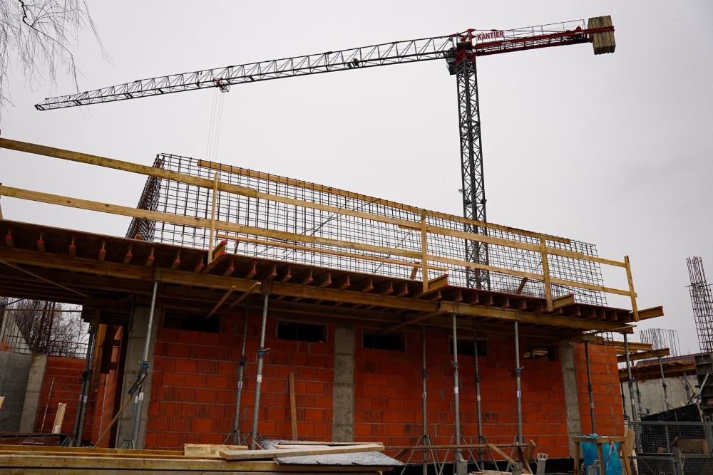 Na placu rozbudowy Szkoły Podstawowej nr 21 praca wre!