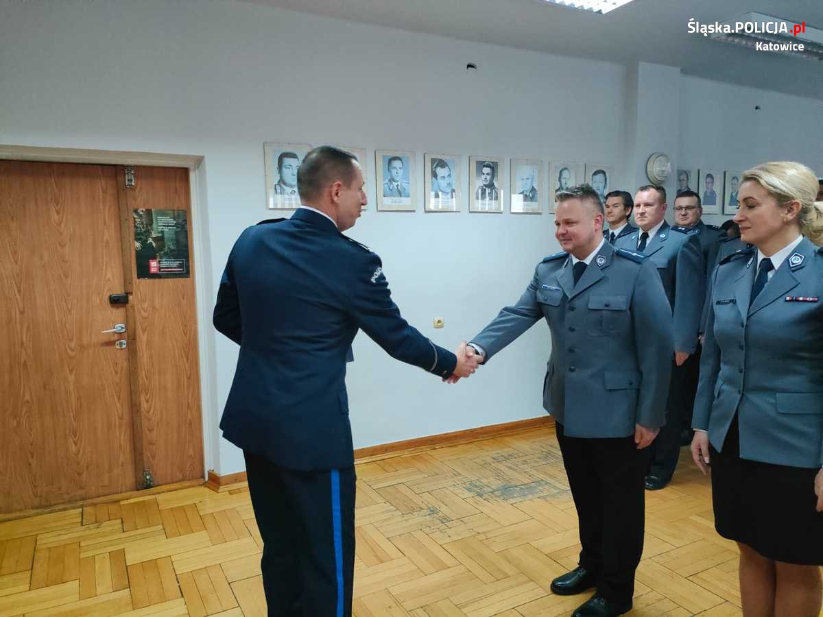 Zmiany na stanowiskach kierowniczych w Komendzie Miejskiej Policji w Katowicach