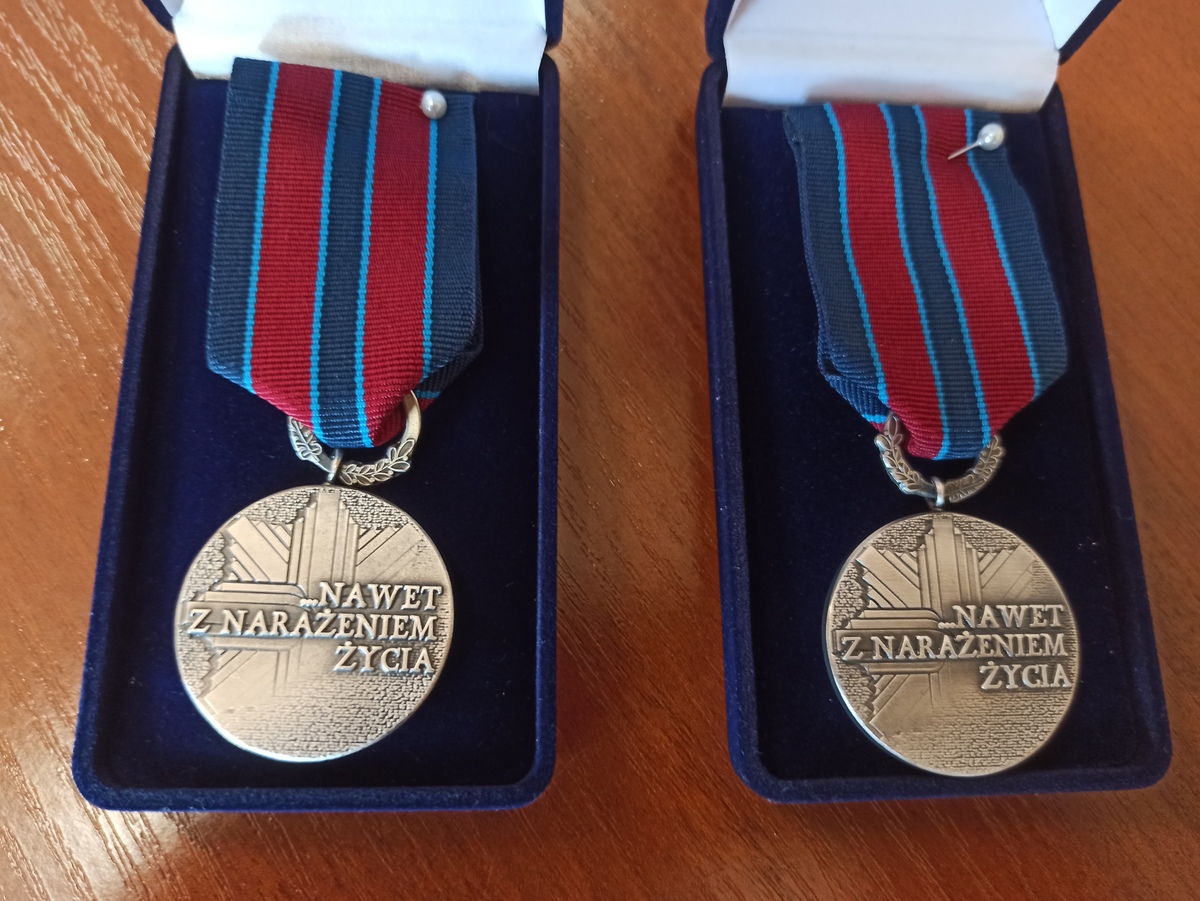 Katowiccy policjanci odznaczeni medalami im. podkomisarza Andrzeja Struja