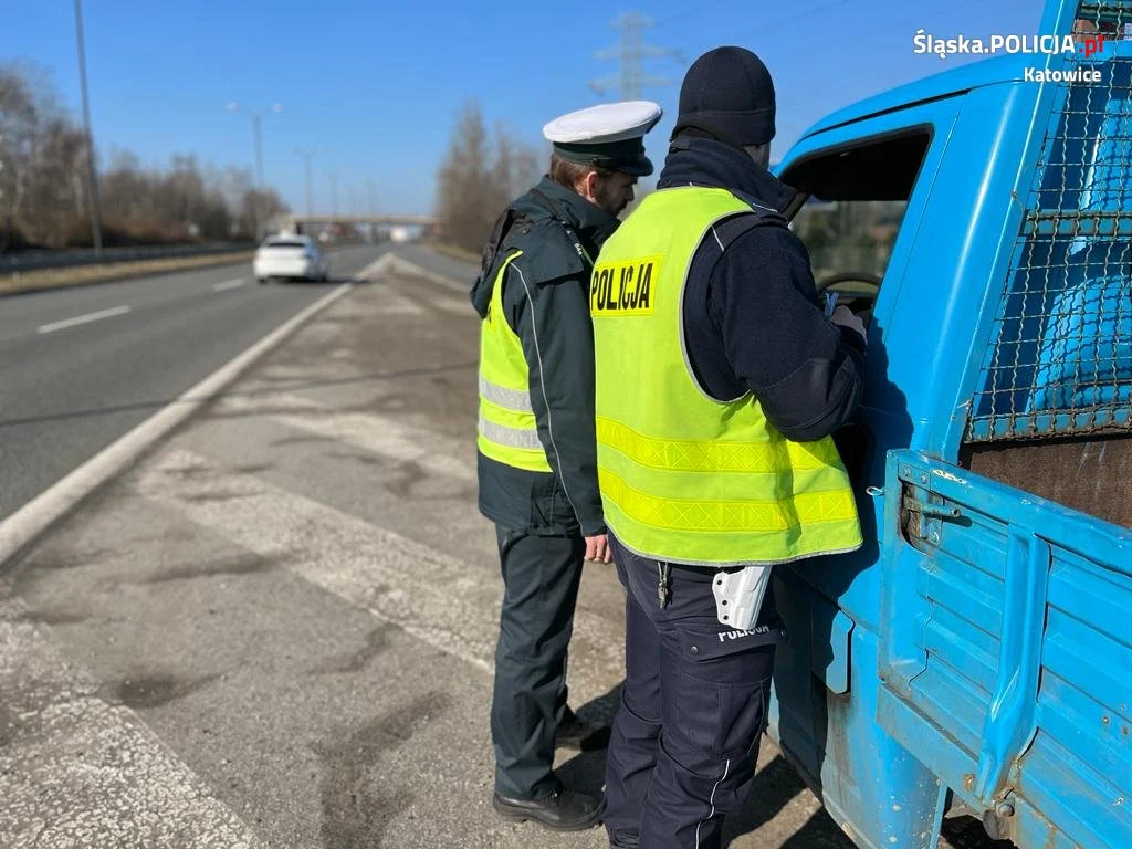 Katowicka Policja i inspektorzy WITD dla ochrony środowiska