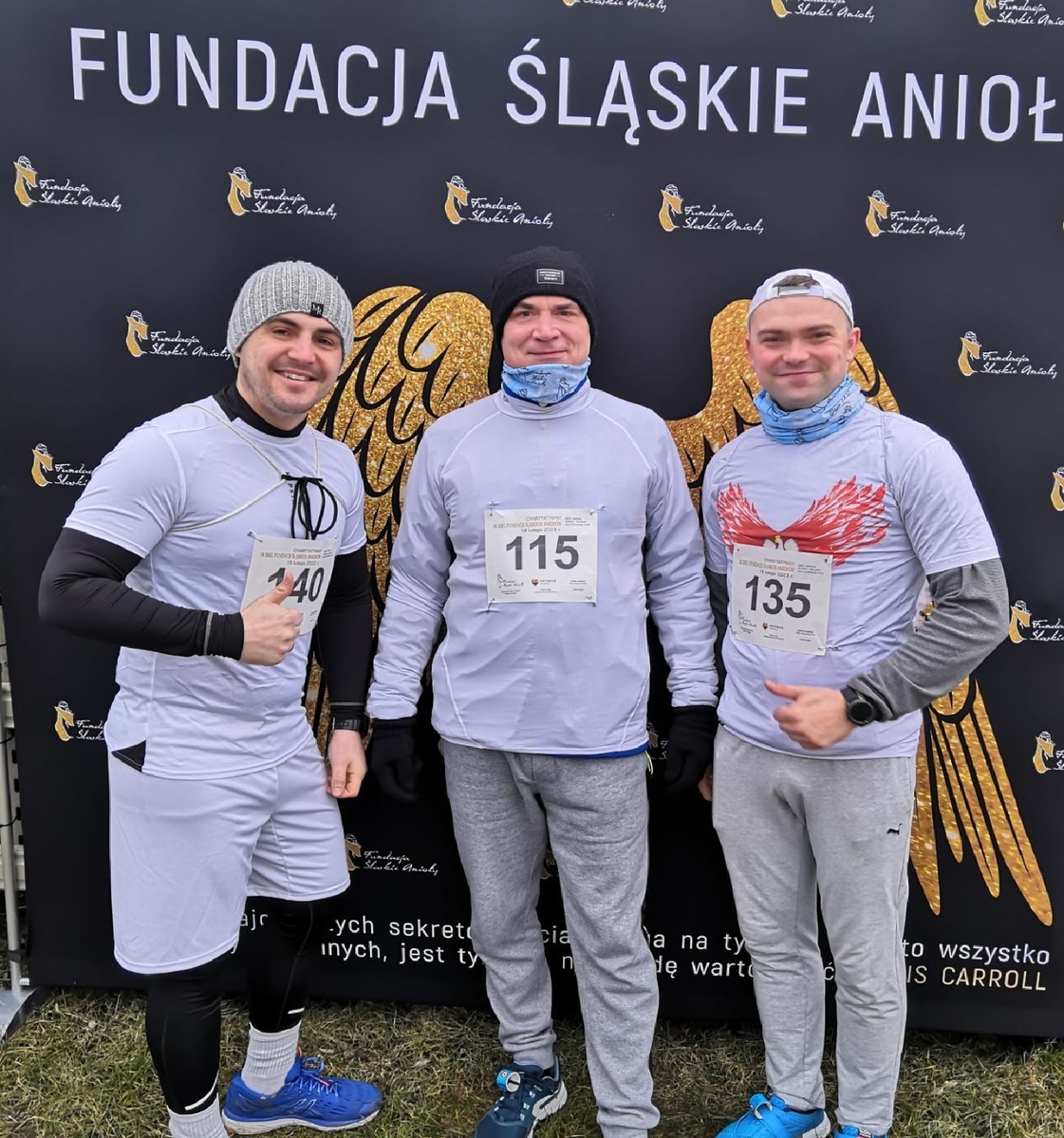 Katowiccy dzielnicowi pobiegli charytatywnie dla dzieci