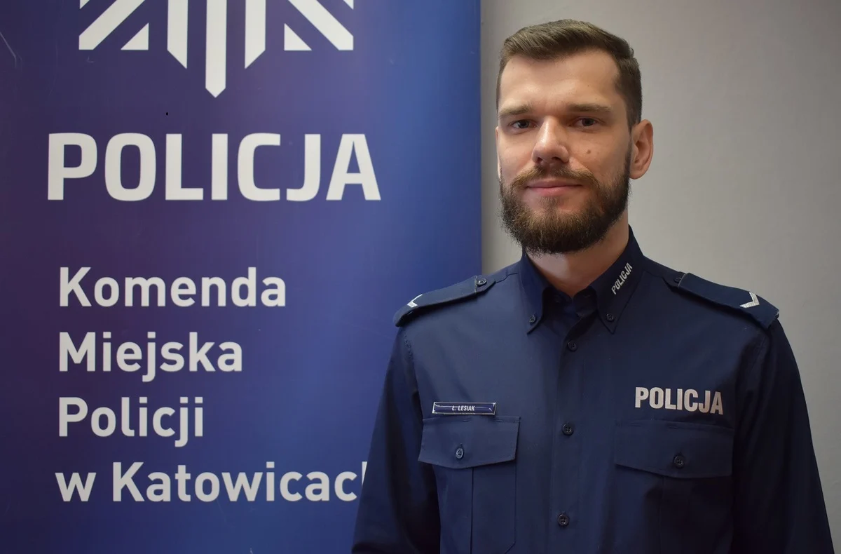 Sierż. Łukasz Lesiak nowym dzielnicowym rejonu służbowego nr 22