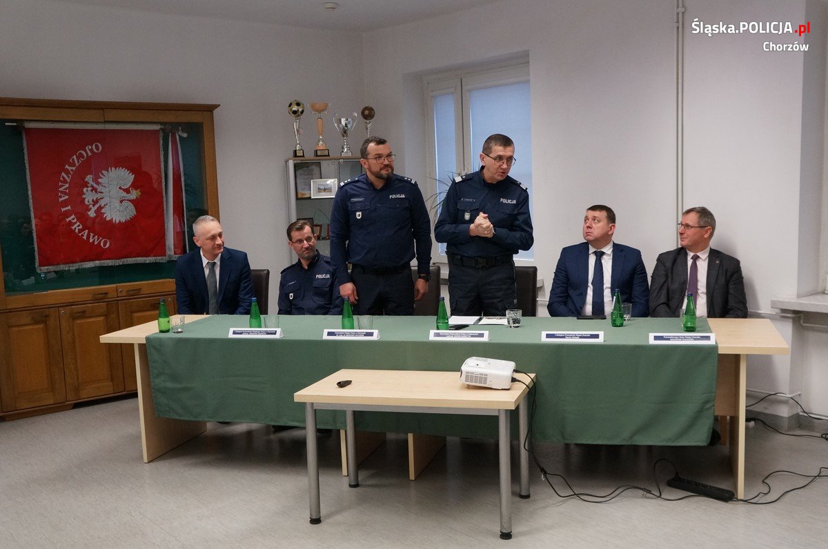 Odprawa Roczna w chorzowskiej komendzie