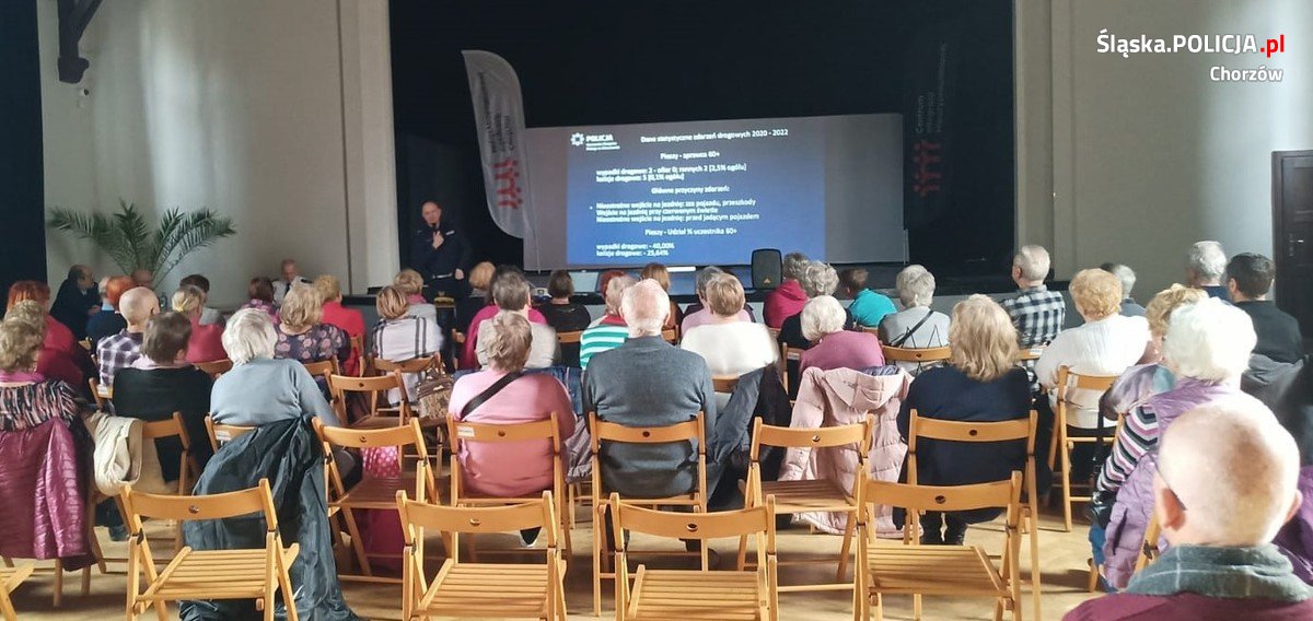 Bądź bezpieczny na drodze! Za nami spotkanie z seniorami