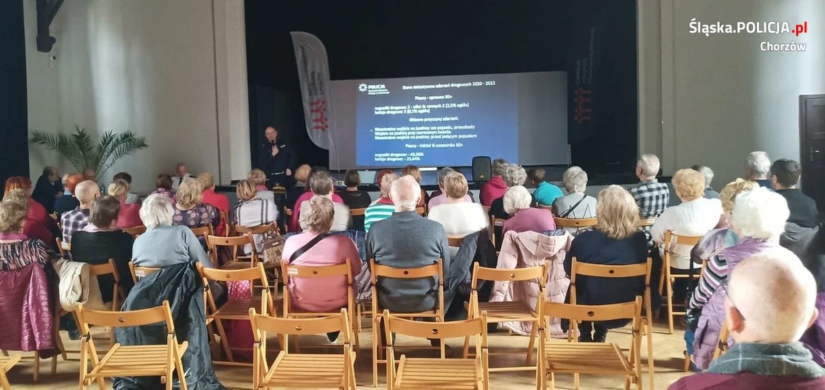 Bądź bezpieczny na drodze! Za nami spotkanie z seniorami