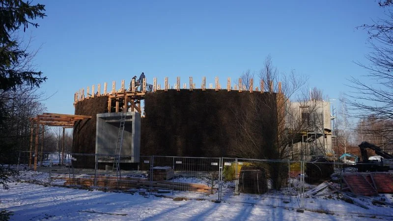 Tężnia solankowa w Żorach już prawie gotowa! [ZDJĘCIA]