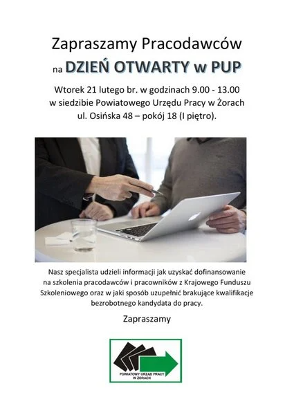Dzień Otwarty dla Pracodawców w Powiatowym Urzędzie Pracy