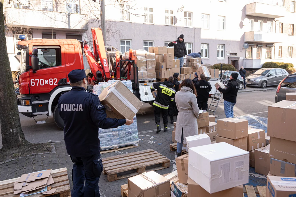 W Centrum Organizacji Pozarządowych trwa zbiórka darów dla Ukrainy