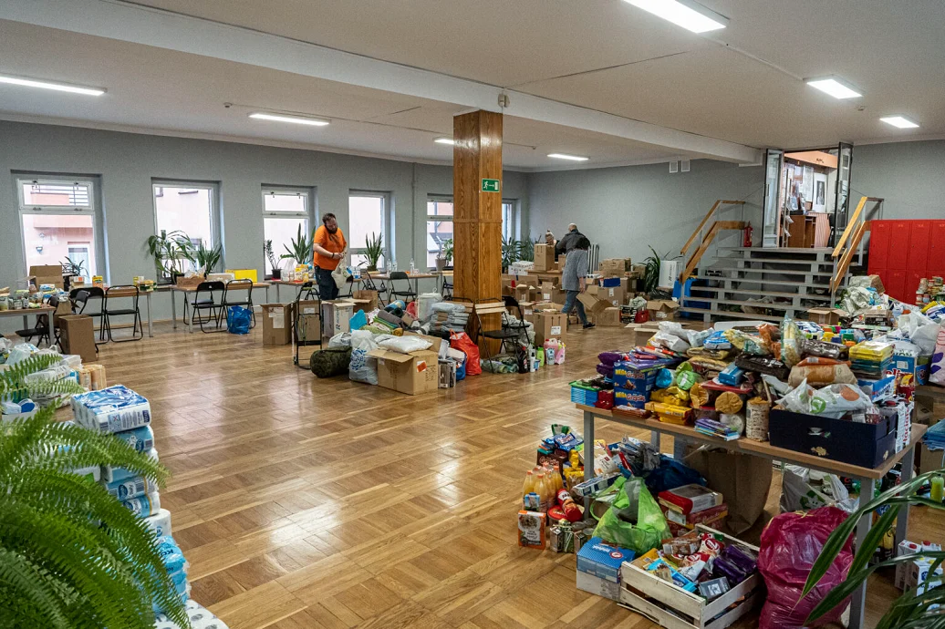 W Centrum Organizacji Pozarządowych trwa zbiórka darów dla Ukrainy