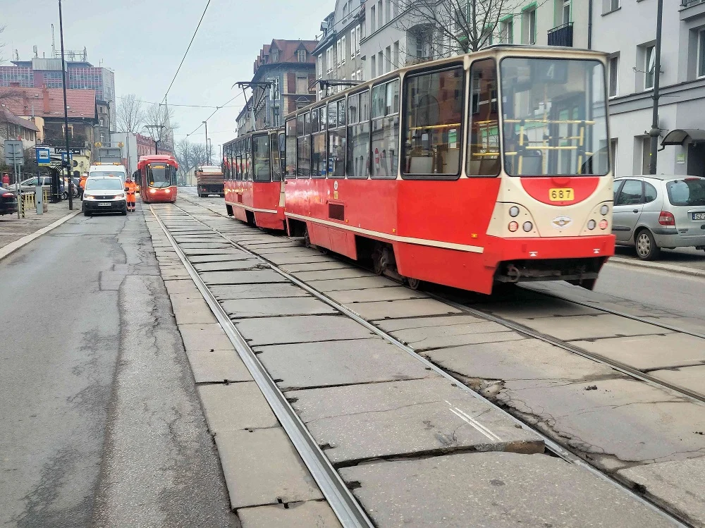 Zabrze: Rusza przebudowa torowiska tramwajowego w ciągu ul. Wolności w Zabrzu