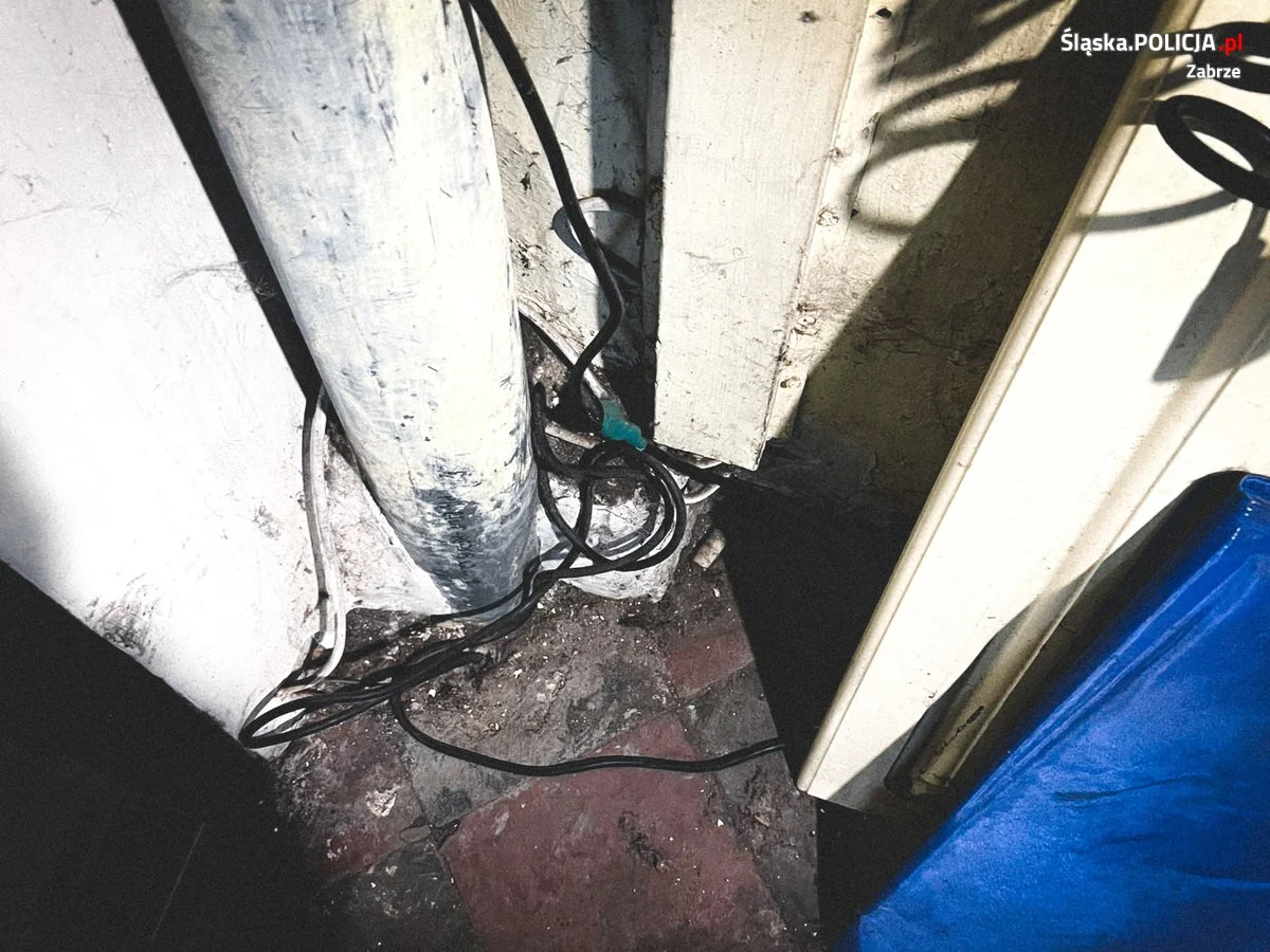 41-letni poszukiwany do odbycia kary pozbawienia wolności kradł prąd