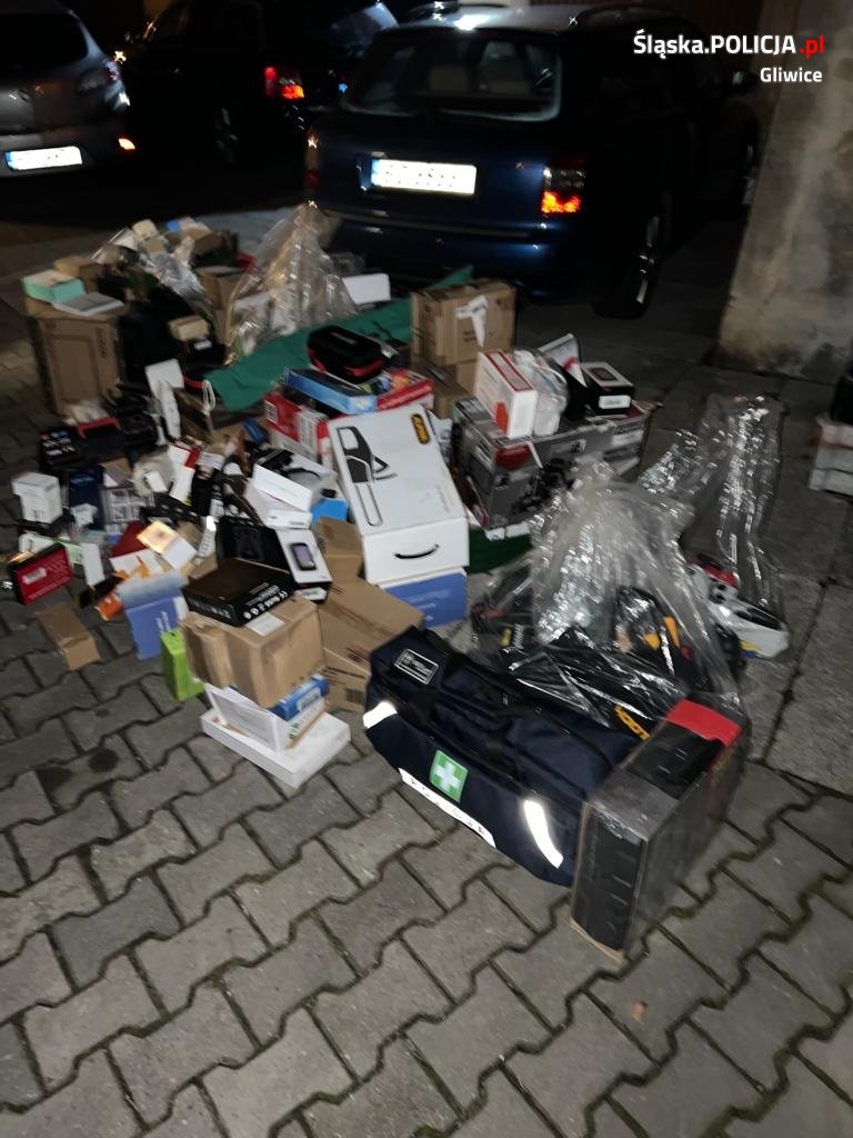 Ochroniarz z Zabrza kradł w Gliwicach. Straty oszacowano na ponad 80 tys. zł!