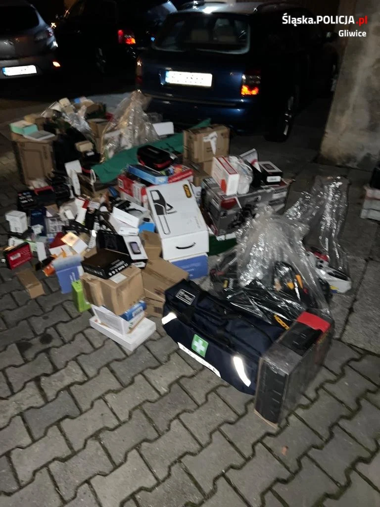 Ochroniarz z Zabrza kradł w Gliwicach. Straty oszacowano na ponad 80 tys. zł!
