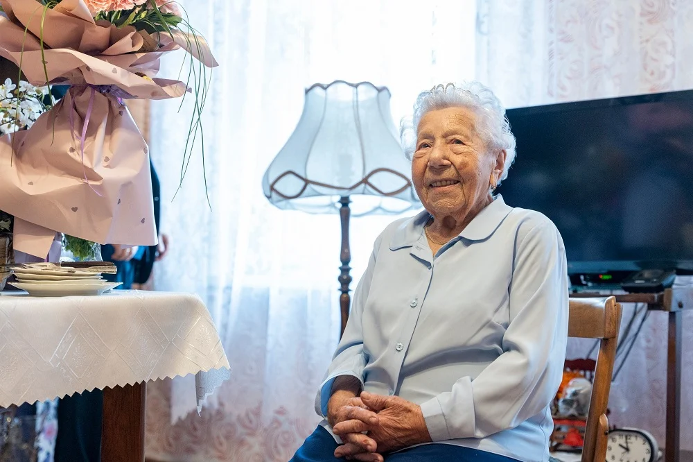 200 lat dla pani Leokadii! Mieszkająca w Mikulczycach seniorka obchodzi setne urodziny