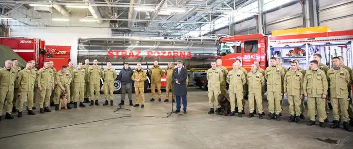 Polscy ratownicy górniczy z PGG polecą do Turcji. Pomogą w poszukiwaniach osób uwięzionych pod gruzami po trzęsieniu ziemi