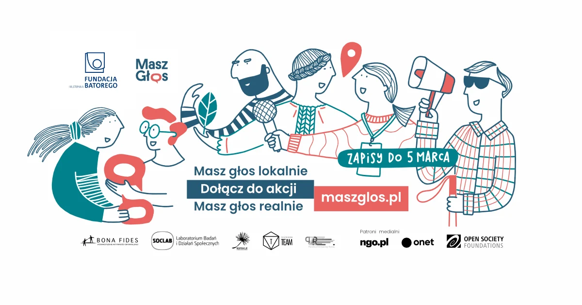 Zdobądź wsparcie na projekty! Ruszają zapisy do akcji "Masz Głos"