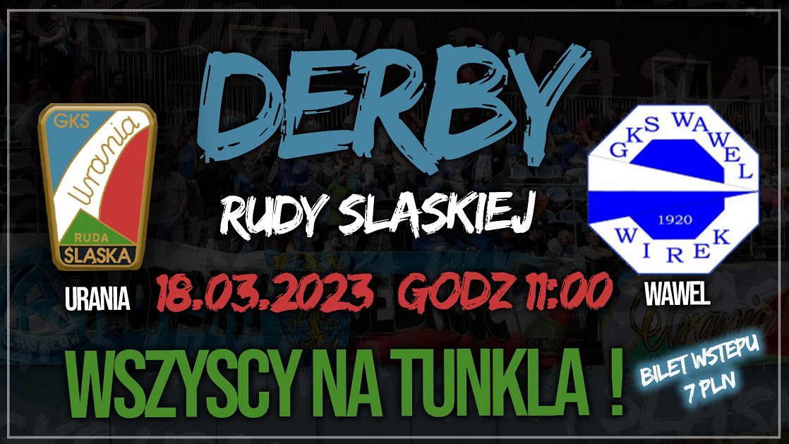 Derbowe spotkanie inaugurujące rundę wiosenną. Urania zmierzy się z Wawelem!