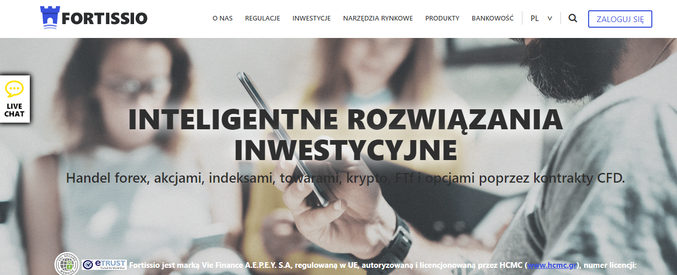 Recenzja platformy Fortissio. Czy broker jest odpowiedni dla początkujących inwestorów?