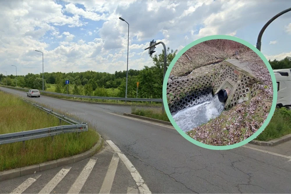 Ruda Śląska: Problem odoru przy zjeździe na DTŚ rozwiązany. Usterka został usunięta