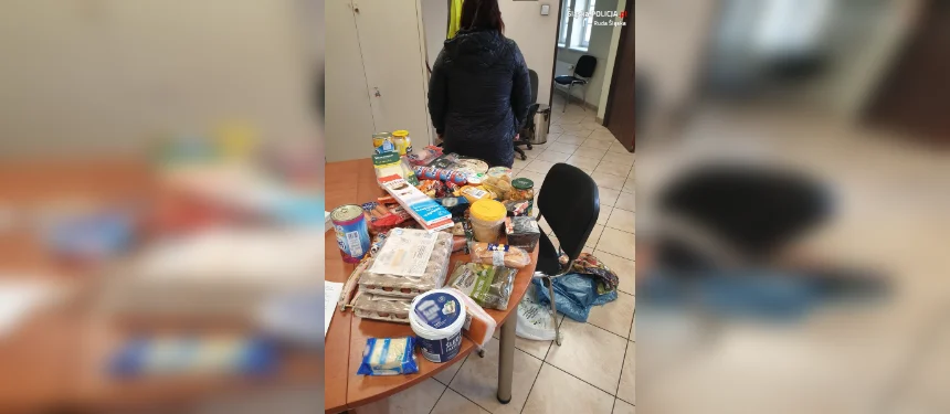 Wypełnili sklepowy wózek po brzegi i uciekli z marketu! Złodziejskie małżeństwo zatrzymane