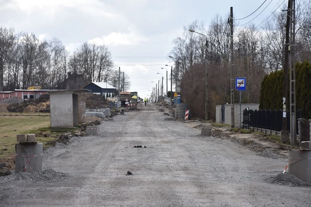 Wodzisław Śląski: Trwają prace na ulicy Czarnieckiego