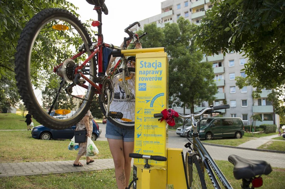 Stacje napraw rowerów w Tychach wracają po zimowej przerwie!
