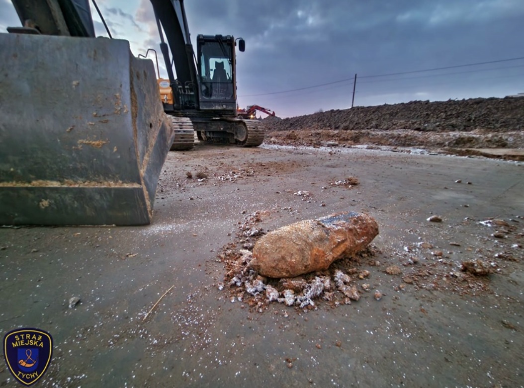 Niebezpieczne znalezisko w Tychach. Prawdopodobnie pochodzi z II Wojny Światowej!