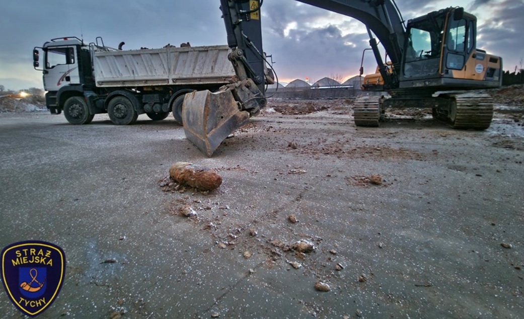 Niebezpieczne znalezisko w Tychach. Prawdopodobnie pochodzi z II Wojny Światowej!