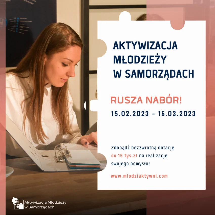 Siemianowice Śląskie: Aktywizacja młodzieży w samorządach. Możliwość bezzwrotnej dotacji