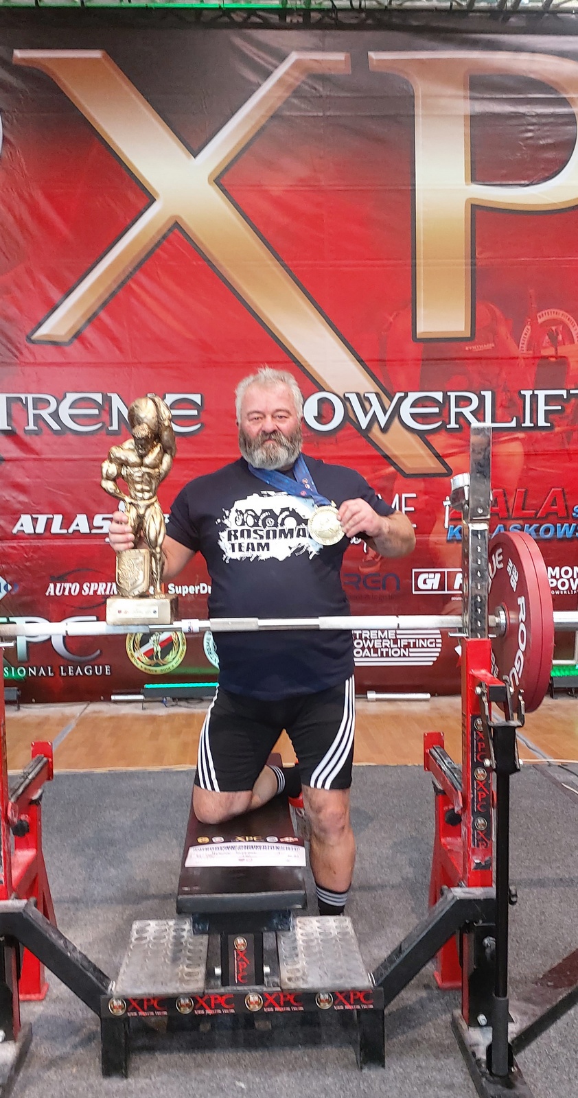 Złoto Henryka Świerzego. Sukces siemianowiczanina na Mistrzostwach w trójboju siłowym