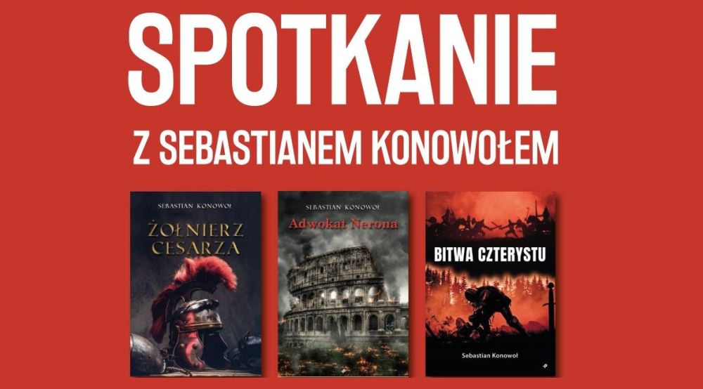 Spotkanie z Sebastianem Konowołem w Piekarach Śląskich