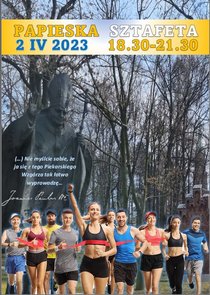 Sztafeta papieska w Piekarach Śląskich. Poznaj zasady!