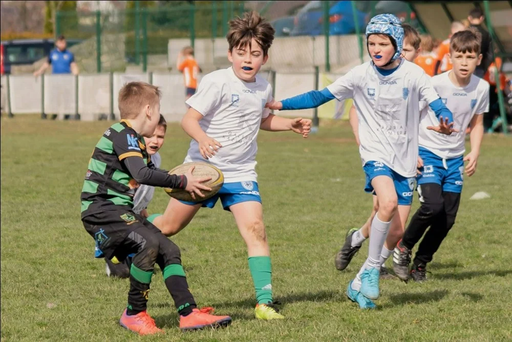 Młodzi rugbyści Mysłowic wybudzili się z zimowego snu i przepędzili zimę