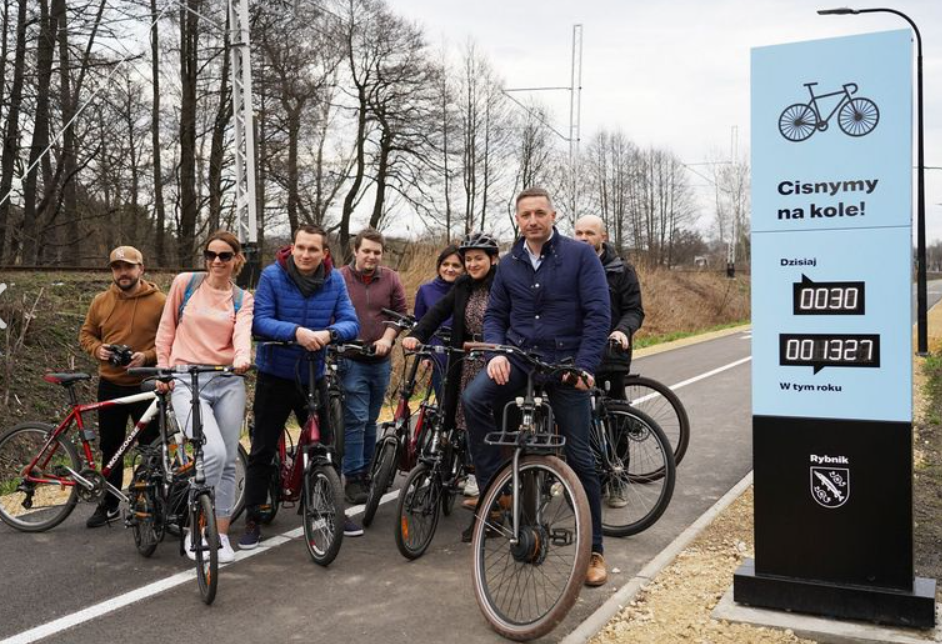 Rowerem do Przyjemnej. Trakt pieszo-rowerowy w Rybniku